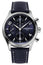 Limited Edition Frederique Constant Classics Runabout RHS Automatic Chronograph Stainless Steel Blue Dial Blue Leather Strap Date Mens Watch FC - 392RMN5B6 - WAB - Shipping Dept.