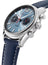 Limited Edition Frederique Constant Classics Vintage Rally Healey Automatic Chronograph Stainless Steel Blue Dial Blue Leather Strap Mens Watch FC-397HLBN5B6 - Watches & Beyond