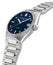 Limited Edition Frederique Constant Highlife Sparkling Automatic Stainless Steel Blue Dial Diamonds Interchangeable White Rubber Strap Date Womens Watch FC - 303NSD2NHD6B - WAB - Shipping Dept.