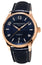 Limited Edition Frederique Constant Runabout Rose Gold Tone Steel Automatic Blue Dial Blue Leather Strap Mens Watch FC - 303RMN5B4 - WAB - Shipping Dept.