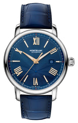 Limited Edition Montblanc Star Legacy Automatic Stainless Steel Blue D