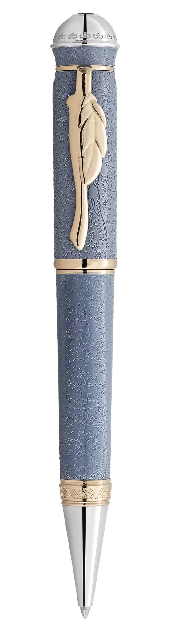 Limited Edition Montblanc Writers Edition Homage to Johann Wolfgang von Goethe Blue Lacquer Ballpoint Pen 131440 - Watches & Beyond