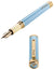 Limited Edition Montegrappa Ken The Movie Icon Broad Nib Blue/Yellow Gold Fountain Pen ISZEB5AB_2 - WAB - Shipping Dept.