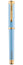 Limited Edition Montegrappa Ken The Movie Icon Extra Fine Nib Blue/Yellow Gold Fountain Pen ISZEB1AB_2 - WAB - Shipping Dept.