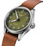 Limited Edition Oris ProPilot Okavango Air Rescue Automatic Green Dial Green Textile Interchangeable Brown Leather Strap Date Mens Watch 751 7761 4187 - Set - WAB - Shipping Dept.