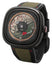 Limited Edition SEVENFRIDAY T - Series Green Tiger Automatic Black PVD Green Skeleton Dial Black/Green Leather Strap Mens Watch T3/04 - Watches & Beyond