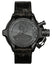 Limited Edition U - Boat Capsule Automatic Black PVD Black Dial Black Leather Strap Date Mens Watch 8808 - Watches & Beyond