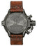 Limited Edition U - Boat Capsule Automatic Titanium Black Dial Brown Leather Strap Date Mens Watch 8805 - Watches & Beyond