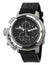 Limited Edition U - Boat Chimera Nero Automatic Chronograph Black Dial Black Leather Date Mens Watch 9592 - Watches & Beyond