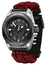 Limited Edition Victorinox Swiss Army Journey 1884 Stainless Steel Black Dial Red Nylon Interchangeable Black Rubber Strap Date Divers Quartz Mens Watch 242016.1 - Watches & Beyond