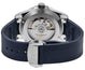 Longines Conquest Automatic Stainless Steel Blue Dial Blue Rubber Strap Date Mens Watch L3.830.4.92.9 - Watches & Beyond