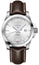 Longines Conquest Automatic Stainless Steel Brown Leather Strap Silver Dial Date Mens Watch L3.778.4.76.5 - WAB - Shipping Dept.