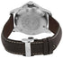 Longines Conquest Automatic Stainless Steel Brown Leather Strap Silver Dial Date Mens Watch L3.778.4.76.5 - WAB - Shipping Dept.