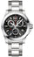 Longines Conquest Chronograph Stainless Steel Black Dial Date Divers Quartz Mens Watch L3.700.4.56.6 - WAB - Shipping Dept.