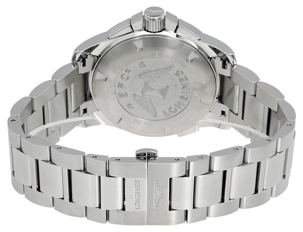 Longines Conquest L3.702.4.56.6 Chrono Steel Divers Mens Watch
