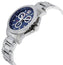 Longines Conquest Chronograph Stainless Steel Blue Dial Date Divers Quartz Mens Watch L3.700.4.96.6 - WAB - Shipping Dept.