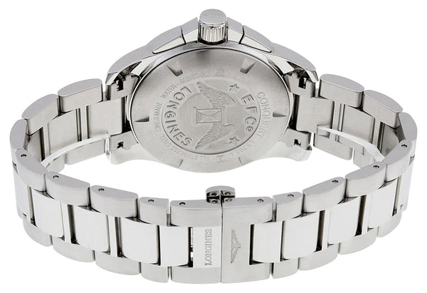 Longines Conquest Chronograph Stainless Steel Blue Dial Date Divers Qu