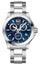 Longines Conquest Chronograph Stainless Steel Blue Dial Date Divers Quartz Mens Watch L3.700.4.96.6 - WAB - Shipping Dept.