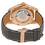 Longines Conquest Classic Automatic 18K Rose Gold Silver Dial Black Leather Strap Date Mens Watch L2.785.8.76.3 - Watches & Beyond