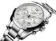 Longines Conquest Classic Automatic Chronograph Stainless Steel Silver Dial Date Mens Watch L2.786.4.76.6 - WAB - Shipping Dept.