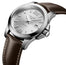 Longines Conquest Stainless Steel Silver Dial Brown Leather Strap Date Divers Quartz Mens Watch L3.759.4.76.5 - Watches & Beyond