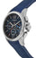 Longines Conquest V.H.P. Chronograph Stainless Steel Blue Dial Blue Rubber Strap Perpetual Calendar Date Quartz Mens Watch L3.717.4.96.9 - WAB - Shipping Dept.