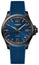 Longines Conquest V.H.P. GMT Black PVD Blue Rubber Strap Blue Dial Perpetual Calendar Date Quartz Mens Watch L3.718.2.96.9 - WAB - Shipping Dept.