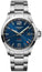 Longines Conquest V.H.P. GMT Stainless Steel Blue Dial Perpetual Calendar Date Quartz Mens Watch L3.728.4.96.6 - WAB - Shipping Dept.