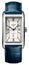 Longines DolceVita Automatic Stainless Steel Silver Dial Blue Leather Strap Date Mens Watch L5.767.4.73.9 - Watches & Beyond