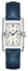 Longines DolceVita Automatic Stainless Steel Silver Dial Blue Leather Strap Date Unisex Watch L5.757.4.73.9 - Watches & Beyond