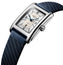 Longines DolceVita Automatic Stainless Steel Silver Dial Interchangeable Blue/Gray/Brown Fabric Straps Date Unisex Watch L5.757.4.73.8 - Watches & Beyond