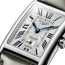 Longines DolceVita Stainless Steel Silver Dial Gray Leather Strap Quartz Womens Watch L5.512.4.71.3 - Watches & Beyond