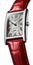 Longines DolceVita Stainless Steel Silver Dial Red Leather Strap Quartz Womens Watch L5.755.4.71.5 - WAB - Shipping Dept.