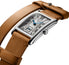 Longines DolceVita x YVY Stainless Steel Silver Dial Brown Leather Strap Quartz Womens Watch L5.512.4.71.B - Watches & Beyond