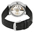 Longines Elegant Automatic Stainless Steel White Dial Black Leather Strap Date Womens Watch L4.809.4.11.2 - WAB - Shipping Dept.