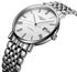 Longines Elegant Automatic Stainless Steel White Dial Date Mens Watch L4.910.4.11.6 - Watches & Beyond