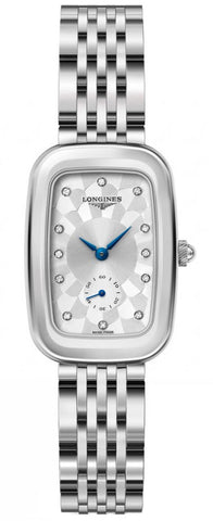 Longines Equestrian Stainless Steel Silver Dial Diamonds Quartz Womens Watch L6.141.4.77.6 - WAB - Shipping Dept.