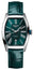 Longines Evidenza Automatic Stainless Steel Green Dial Green Leather Strap Date Womens Watch L2.142.4.60.2 - Watches & Beyond