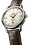 Longines Flagship Heritage Automatic Stainless Steel Ivory Dial Brown Leather Strap Date Mens Watch L4.795.4.78.2 - Watches & Beyond