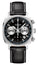 Longines Heritage 1973 Automatic Chronograph Stainless Steel Black Dial Black Leather Strap Date Mens Watch L2.791.4.52.0 - Watches & Beyond