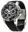 Longines HydroConquest Automatic Chronograph Stainless Steel Black Rubber Strap Black Dial Date Divers Mens Watch L3.783.4.56.9 - WAB - Shipping Dept.