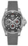 Longines HydroConquest Automatic Chronograph Stainless Steel Gray Dial Gray Rubber Strap Date Divers Mens Watch L3.883.4.76.9 - Watches & Beyond