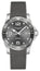 Longines HydroConquest Automatic Stainless Steel Gray Dial Gray Rubber Strap Date Divers Mens Watch L3.781.4.76.9 - Watches & Beyond