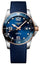 Longines HydroConquest Automatic Stainless Steel & Rose Gold PVD Blue Dial Blue Rubber Strap Date Divers Mens Watch L3.781.3.98.9 - Watches & Beyond