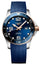 Longines HydroConquest Automatic Stainless Steel & Rose Gold PVD Blue Dial Blue Rubber Strap Date Divers Mens Watch L3.782.3.98.9 - Watches & Beyond