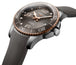 Longines HydroConquest Automatic Stainless Steel & Rose Gold PVD Gray Dial Gray Rubber Strap Date Divers Mens Watch L3.780.3.78.9 - Watches & Beyond