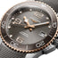 Longines HydroConquest Automatic Stainless Steel & Rose Gold PVD Gray Dial Gray Rubber Strap Date Divers Mens Watch L3.780.3.78.9 - Watches & Beyond