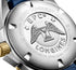 Longines HydroConquest Automatic Stainless Steel & Yellow Gold PVD Blue Dial Blue Rubber Strap Date Divers Mens Watch L3.782.3.96.9 - Watches & Beyond