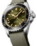 Longines HydroConquest GMT Automatic Stainless Steel Green Dial Green Nylon NATO Strap Date Divers Mens Watch L3.790.4.06.2 - Watches & Beyond