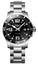 Longines HydroConquest Stainless Steel Black Dial Date Divers Quartz Mens Watch L3.730.4.56.6 - Watches & Beyond